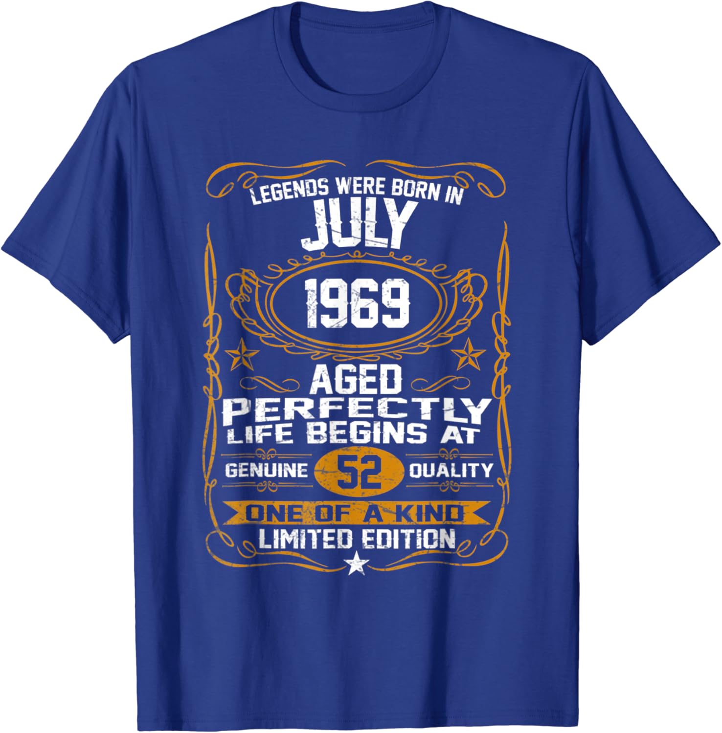 52nd Birthday Decorations July 1969 Men Women 52 Years Old T Shirt 52nd-birthday-decorations-july-1969-men-women-52-years-old-t-shirt